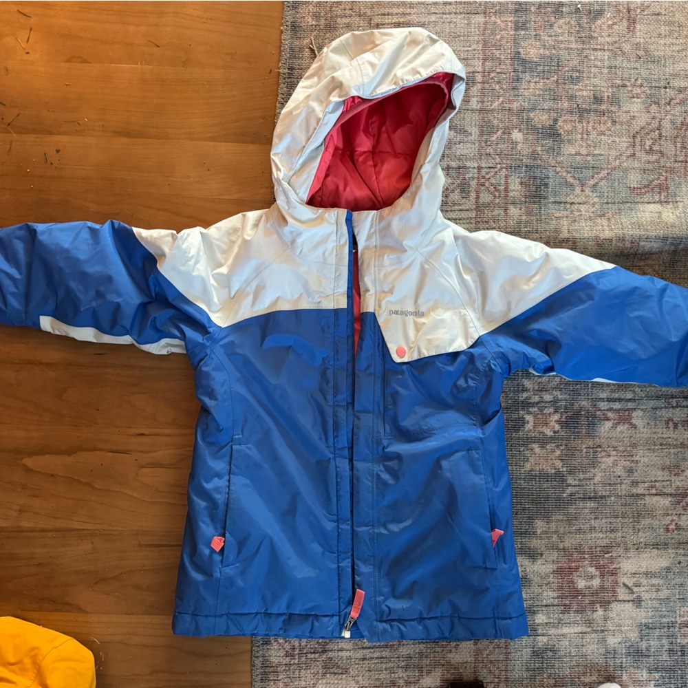 Patagonia Kids Jacket - Blue and White